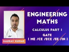 Engg Maths for GATE Calculus Part 1
